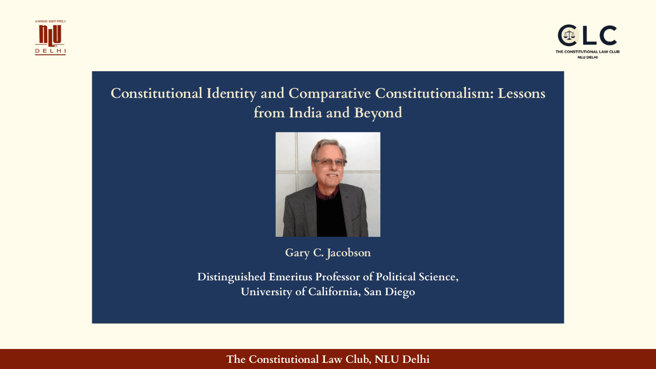Constitutional Identity and Comparative Constitutionalism: Lessons from India and Beyond